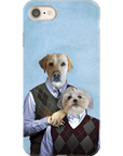 'Step-Doggos' Funda personalizada para teléfono con 2 perros