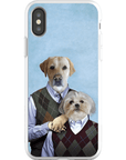 'Step-Doggos' Funda personalizada para teléfono con 2 perros