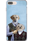 'Step-Doggos' Funda personalizada para teléfono con 2 perros