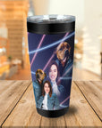 Vaso personalizado '1980s Lazer Portrait Pet(Masculino)/Humano(Femenino)'