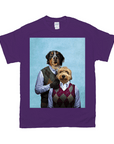 Camiseta personalizada para 2 mascotas 'Step Doggo &amp; Doggette' 