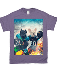 Camiseta personalizada para 2 mascotas 'Jacksonville Doggos' 