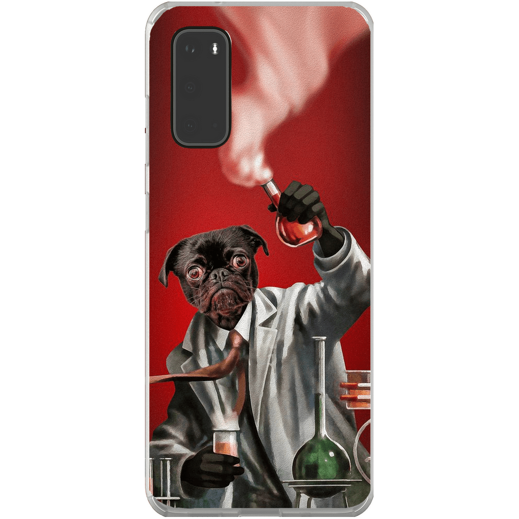 Funda para móvil personalizada &#39;El científico loco&#39;