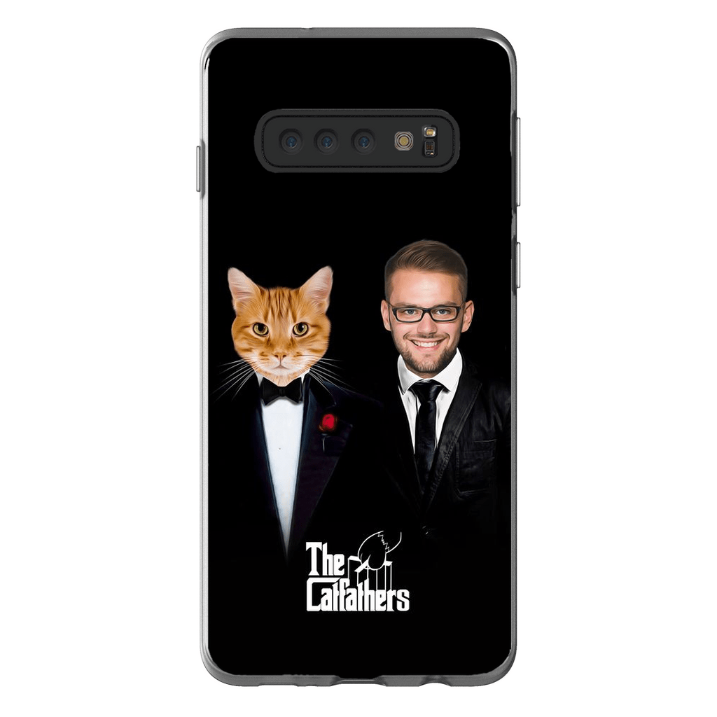 Funda para móvil personalizada &#39;Los Padres Gatos&#39;