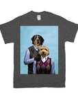 Camiseta personalizada para 2 mascotas 'Step Doggo &amp; Doggette' 