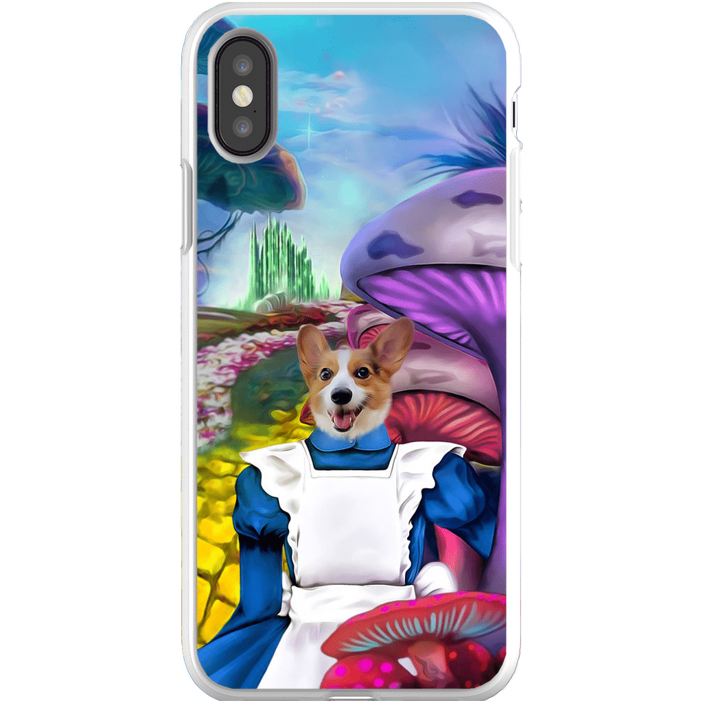 Funda para móvil personalizada &#39;Alicia en Doggoland&#39;