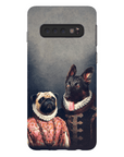 Funda personalizada para teléfono con 2 mascotas 'Duque y Archiduquesa'