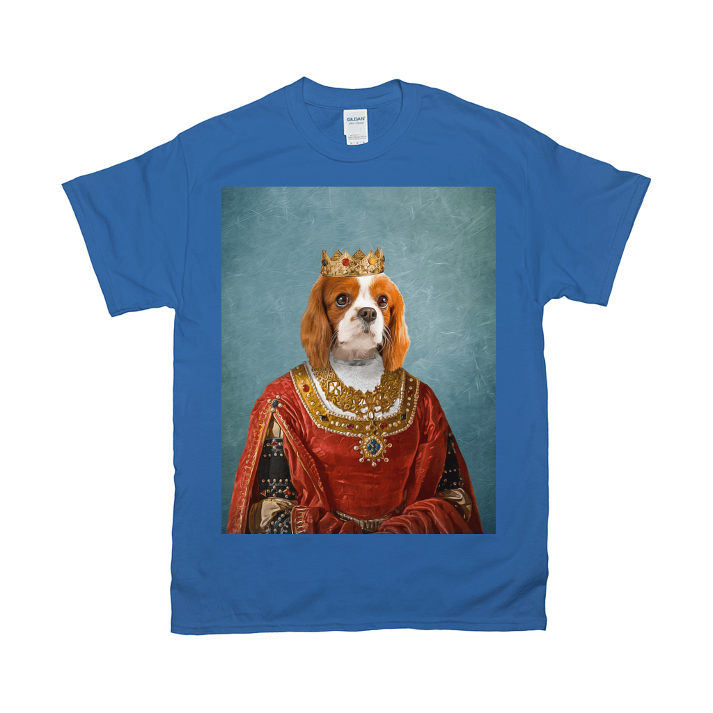 Camiseta personalizada para mascota &#39;La Reina&#39;