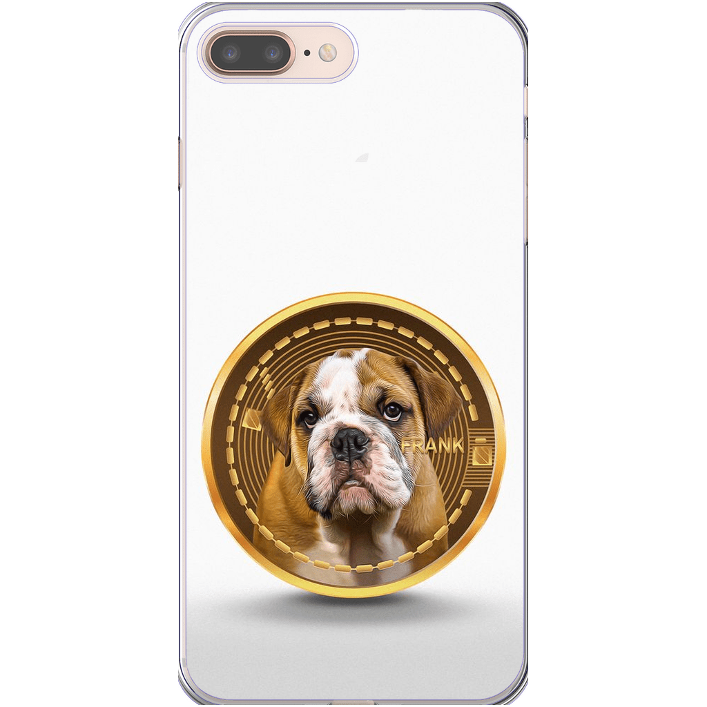 Funda para teléfono personalizada &#39;Crypto personalizado (tu perro)&#39;