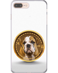 Funda para teléfono personalizada 'Crypto personalizado (tu perro)'