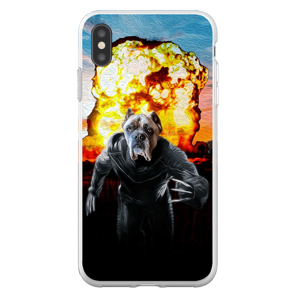 Funda para teléfono personalizada &#39;Perro Wolverine&#39;