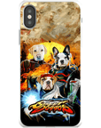 'Street Doggos' Funda personalizada para teléfono con 3 mascotas