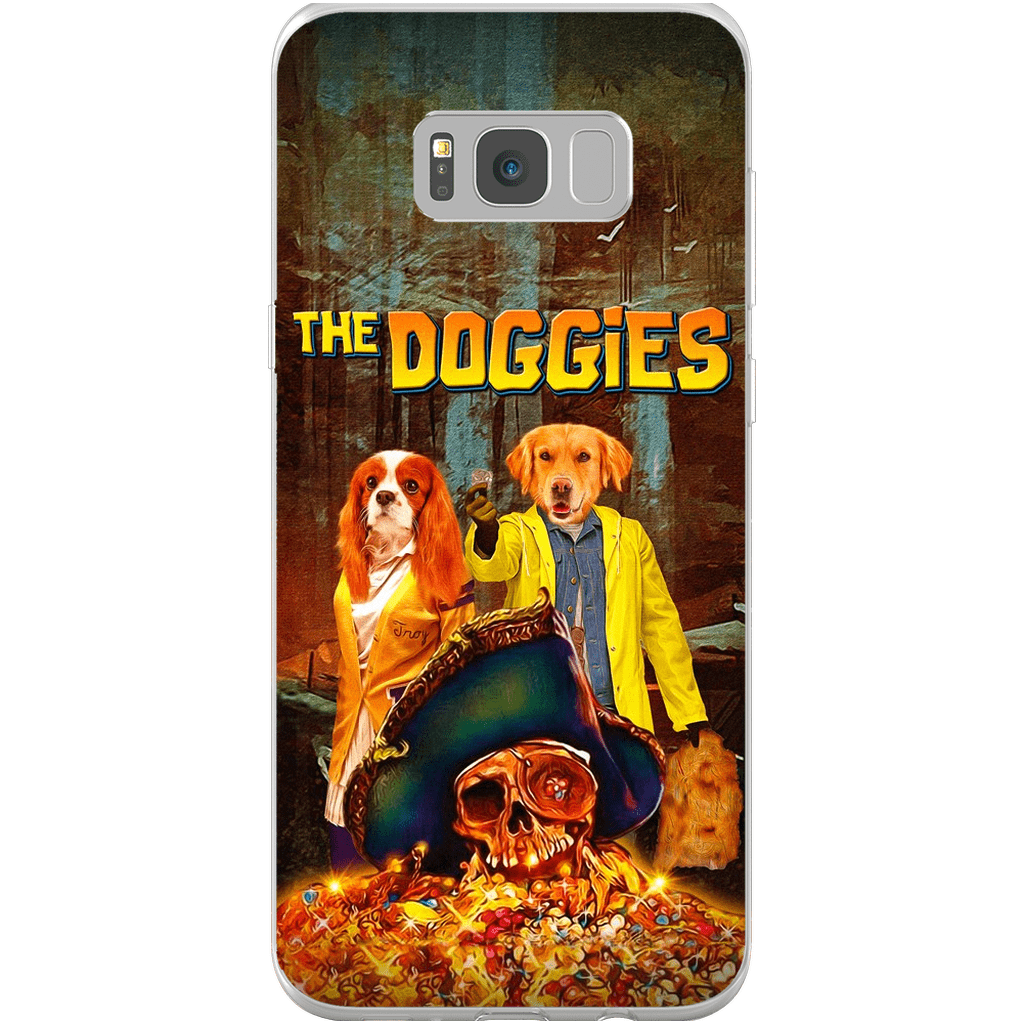 Funda personalizada para teléfono con 2 mascotas &#39;The Doggies&#39;