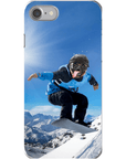 Funda para móvil personalizada 'El snowboarder'