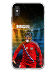 Funda para móvil personalizada 'Russia Doggos Soccer'