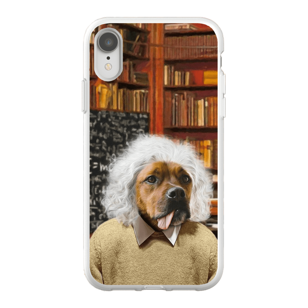 Funda para móvil personalizada &#39;Albert Pawstein&#39;