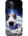 Funda para móvil personalizada 'Doggo in Space'