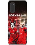 Funda personalizada para teléfono con 2 mascotas 'Poland Doggos'