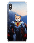 Funda personalizada para teléfono con mascota 'Super Dog'