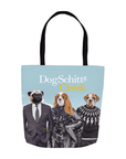 Bolsa de mano personalizada para 3 mascotas 'DogSchitt's Creek'