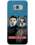 'Trailer Park Dogs 1' Funda personalizada para teléfono con 2 mascotas