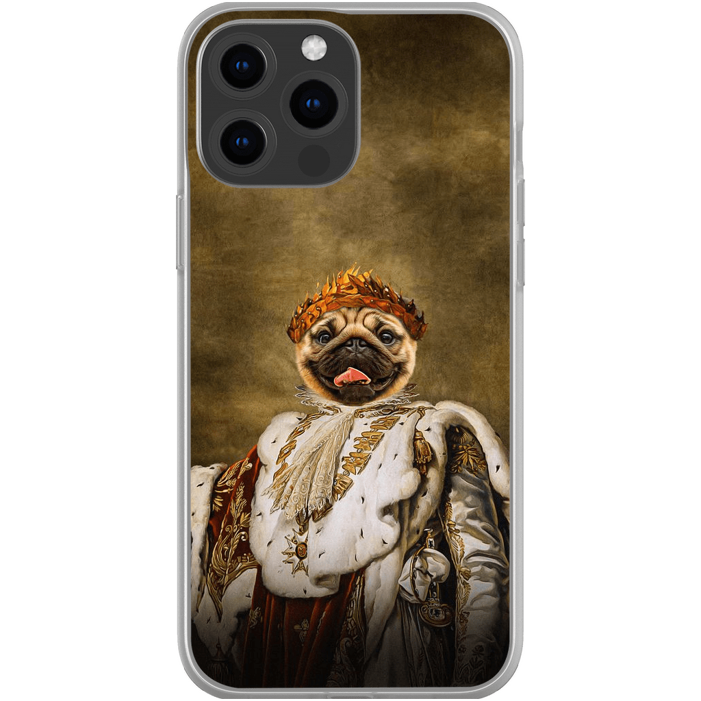 Funda para móvil personalizada &#39;El Rey Blep&#39;