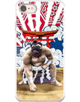 Funda para móvil personalizada 'El luchador de sumo'