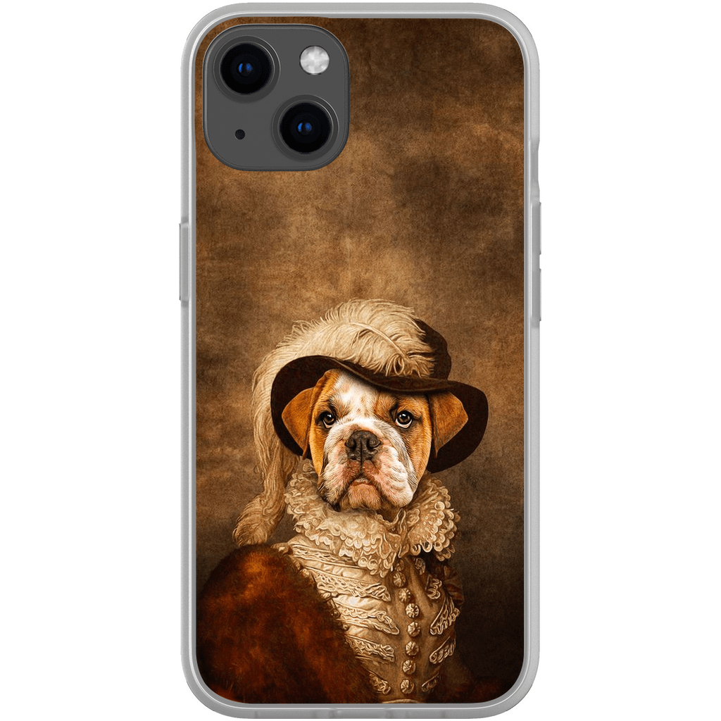 Funda para móvil personalizada &#39;La dama emplumada&#39;