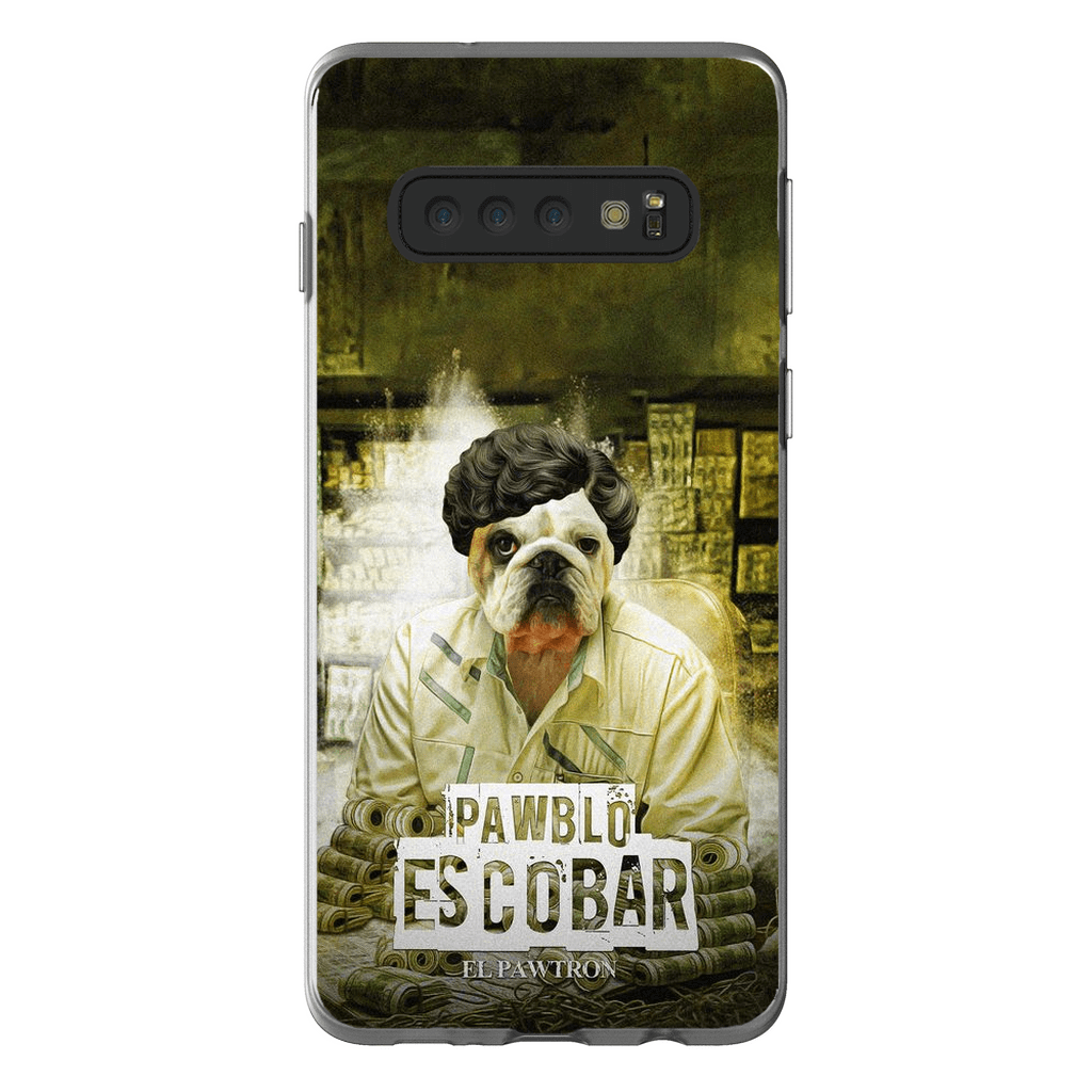 Funda para móvil personalizada &#39;Pawblo Escobar&#39;