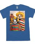 Camiseta personalizada para 2 mascotas '2 Amigos' 