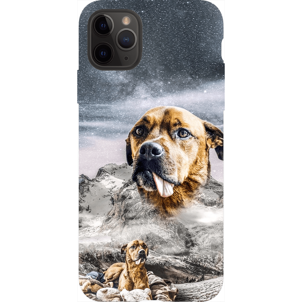 Funda para teléfono personalizada &#39;Majestic Snowy Mountain&#39;