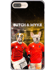 'Austria Doggos' Funda personalizada para teléfono con 2 mascotas