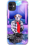 Funda para móvil personalizada 'El DJ masculino'