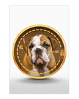 Lienzo personalizado para mascotas 'Crypto personalizado (tu perro)'