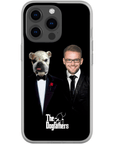 Funda personalizada para teléfono humano o mascota 'The Dogfathers'