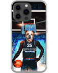 Funda para teléfono personalizada 'Philadoggos 76ers'