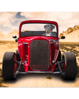 Póster personalizado para mascotas 'The Hot Rod'