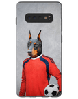 Funda para móvil personalizada 'El portero de fútbol'