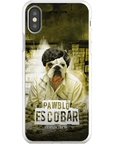 Funda para móvil personalizada 'Pawblo Escobar'