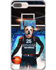 Funda para teléfono personalizada 'Philadoggos 76ers'