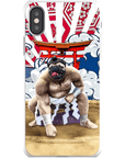 Funda para móvil personalizada 'El luchador de sumo'