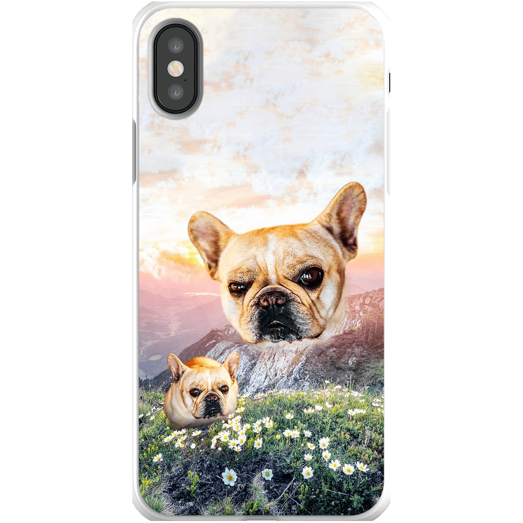 Funda para teléfono personalizada &#39;Majestic Mountain Valley&#39;