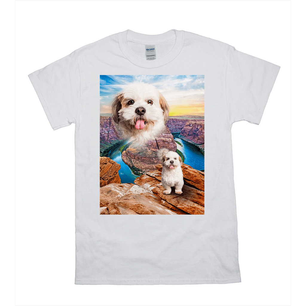 Camiseta personalizada para mascotas &#39;Majestic Canyon&#39; 