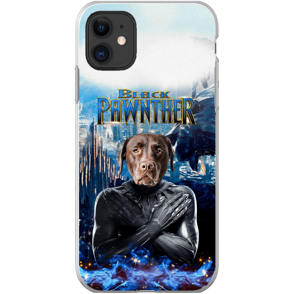 Funda para teléfono personalizada &#39;Black Pawnther&#39;