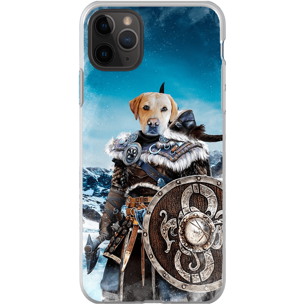 Funda para móvil personalizada &#39;Guerrero vikingo&#39;