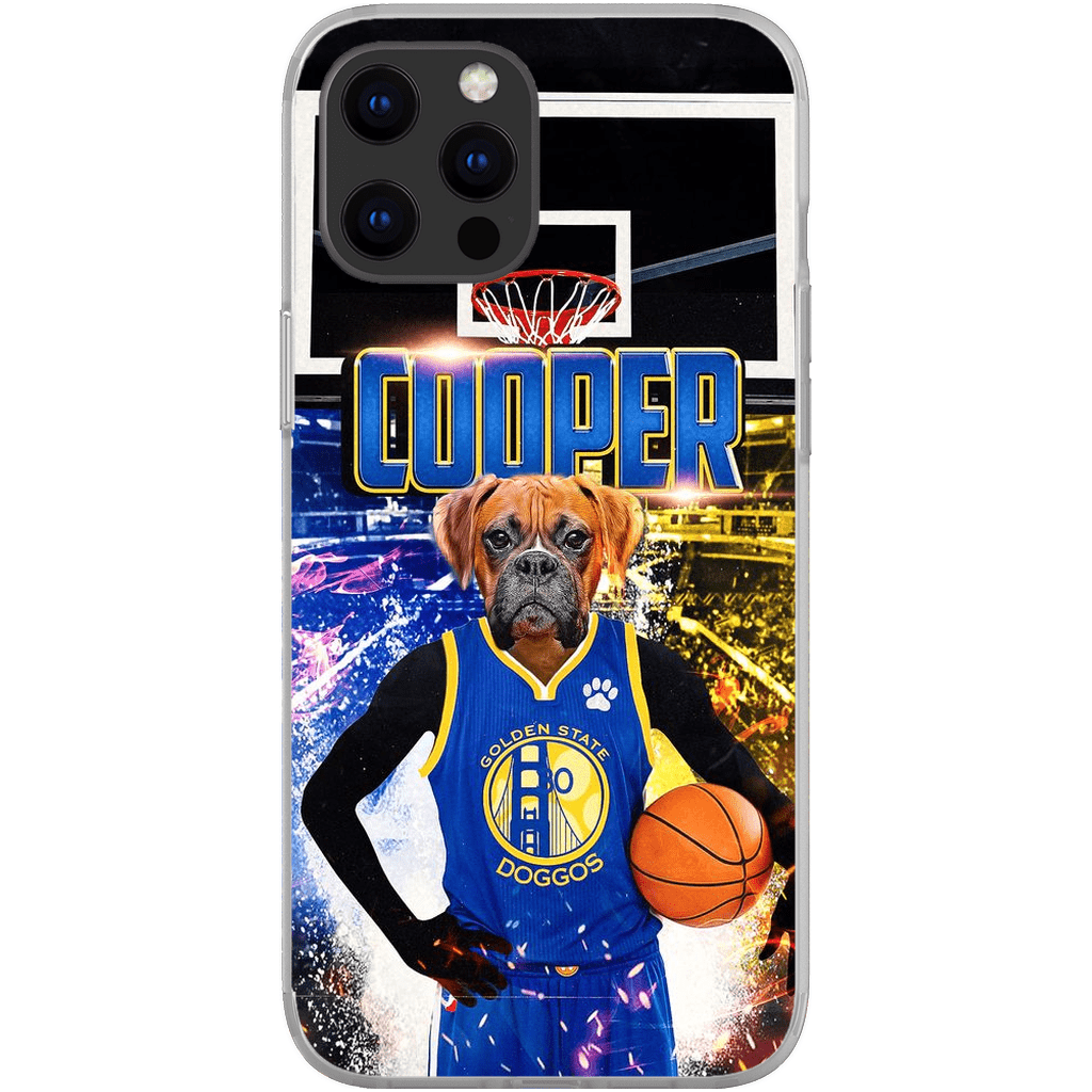 Funda para teléfono personalizada &#39;Golden State Doggos&#39;