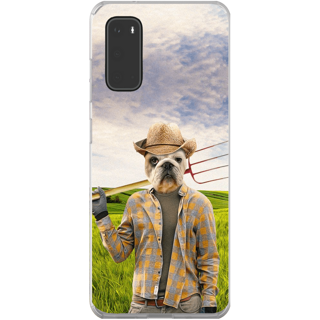 Funda para móvil personalizada &#39;El granjero&#39;