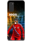 Funda para móvil personalizada 'Russia Doggos Soccer'