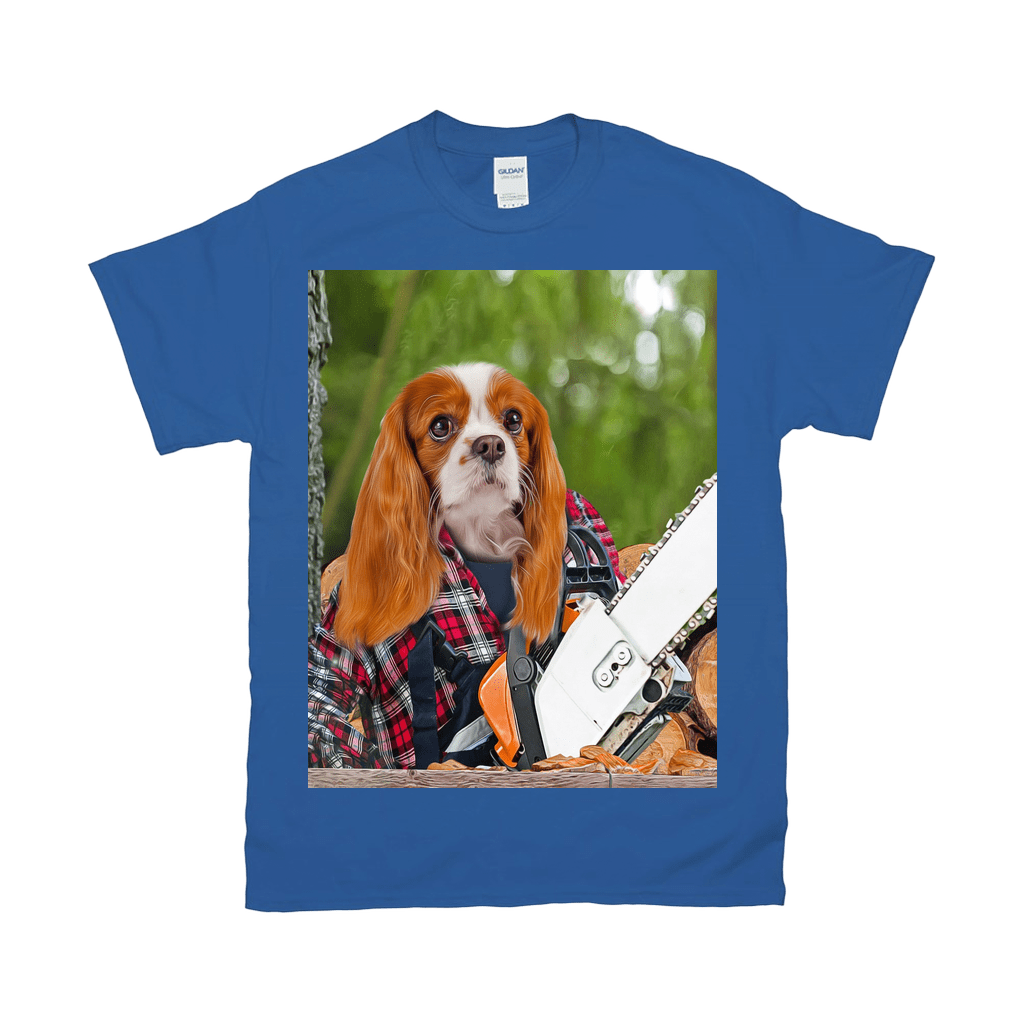 Camiseta personalizada para mascotas &#39;Lumberwoman&#39;