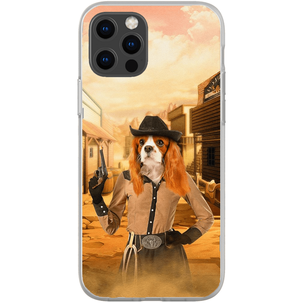 Funda para móvil personalizada &#39;La Vaquera&#39;